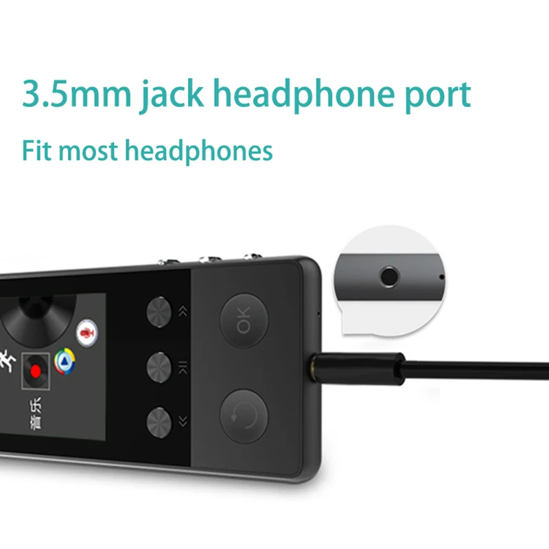 1,8 ''Bluetooth MP3/Mp4 Lossless стерео музыкальный проигрыватель с функцией записи ручка 8 Гб фото сканирующий проигрыватель электронных книг FM радио AVI, AMI видео рекордер