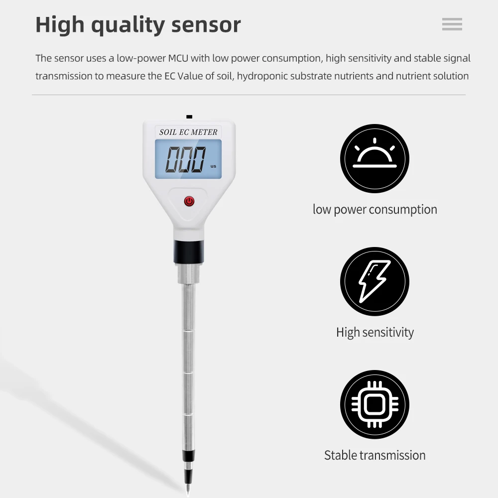 EC-98361 Digital Soil Meter for Flowers