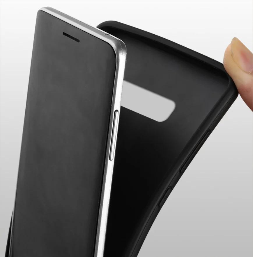 Роскошный противоударный чехол из натуральной кожи для телефона samsung galaxy A50 A70 A40 A20 Note 8 9 10 S8 S9 S10 plus чехол для телефона