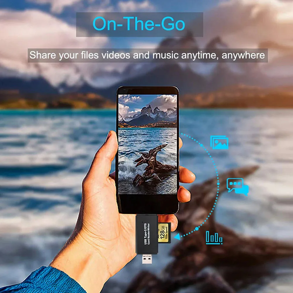 3 in 1 Type C Micro-USB OTG Card Reader Universal High Speed TF/Micro-SD Card Reader For Android laptop accessories ????????? 3 in 1 Type C Micro-USB OTG Card Reader Universal High Speed TF/Micro-SD Card Reader For Android laptop accessories ?????????