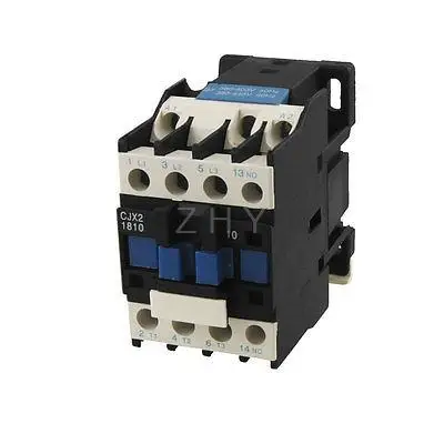 

CJX2-1810 3 Poles AC Contactor 18A 660V NO Contact AC Coil 380V