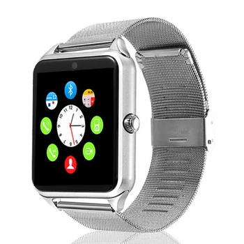 

Men Smartwatch 2020 Waterproof Bluetooth Smart Watch Fitness Bracelets for Android Support SIM TF Card Camera