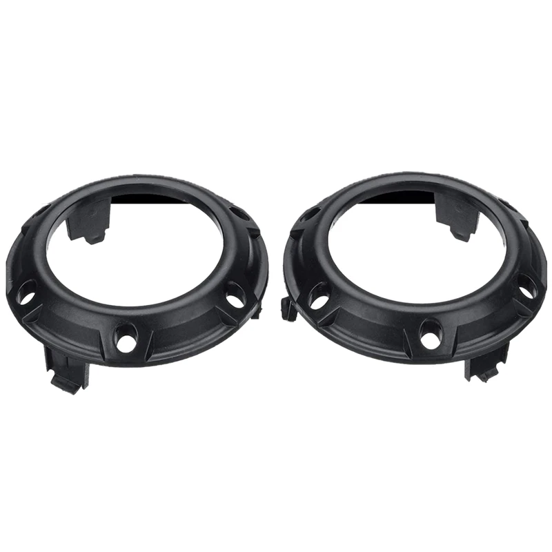 1 Pair Car Front Fog Light Lamp Cover Frame Black ABS Shell for Mitsubishi Outlander 2008 2009 2010 8321A289 8321A290 | Автомобили и