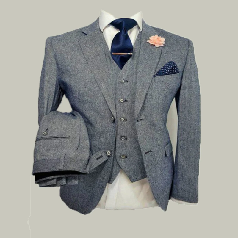 

Custom Made To Measure Mens Tweed Jacket Men,Grey Mens Herringbone Coat,Custom Mens Tweed Coat Tweed Fall Winter Sport Coat
