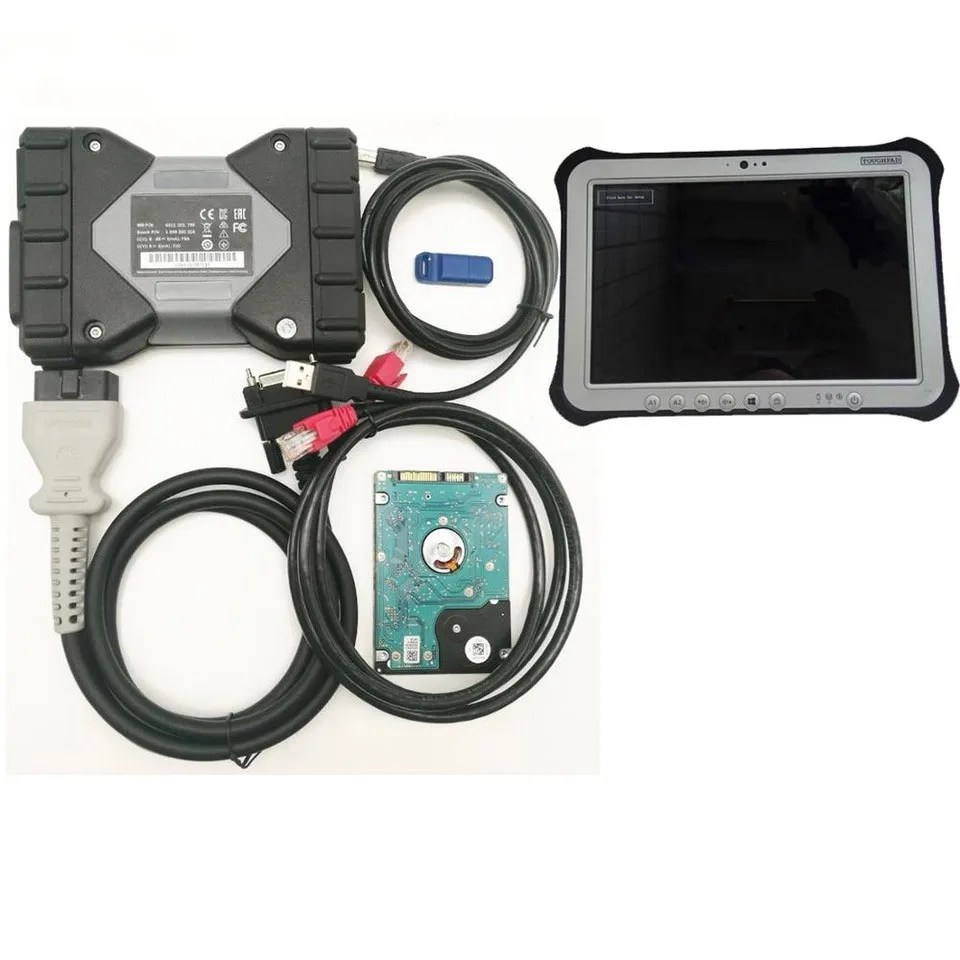

RIOOAK Top MB Star C6 MB Diagnostic VCI SD Connect C6 OEM DOIP Diagnosis VCI with Free Software V2019.07 HDD better than c4 c5