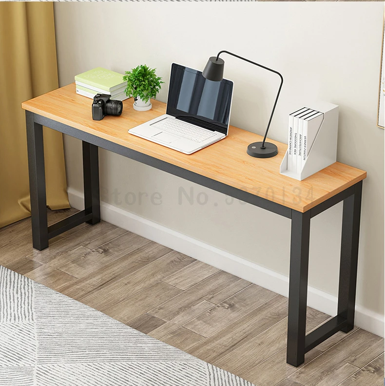 Компьютерный стол, длинный стол, домашний простой узкий стол, стол для спальни, письменный стол, прямоугольный стол