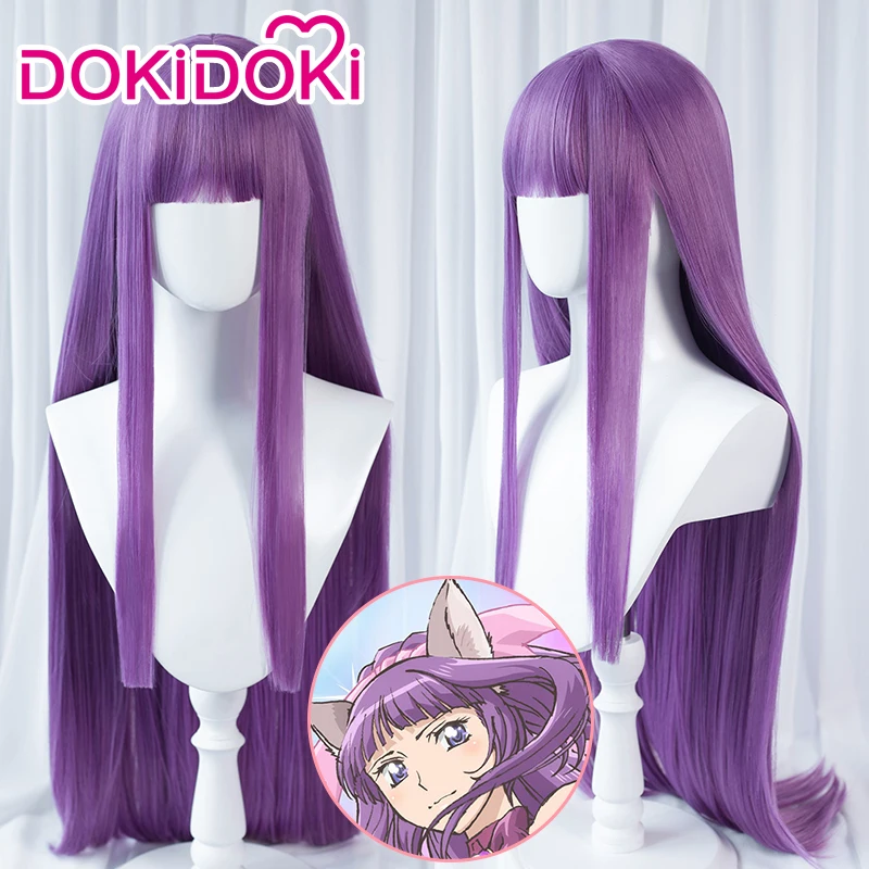 DokiDoki аниме Токио Mew Косплей Fujiwara Zakuro парик женские длинные волосы косплей