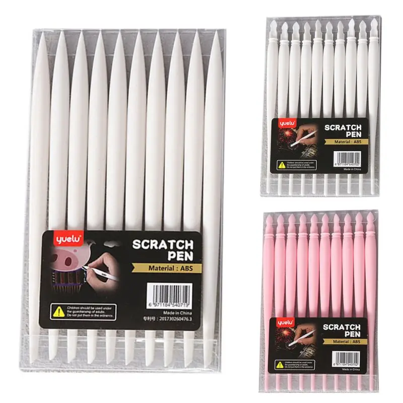 

Portable Multi-function Painting Scratch Pen Stylus Stroke Paint Coloring Pens Children Kids