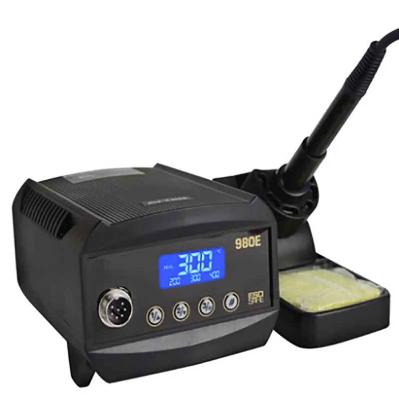 

AT980E Digital Display Lead-free Constant Thermostat Electric Iron Internal Heat Welding Station LK