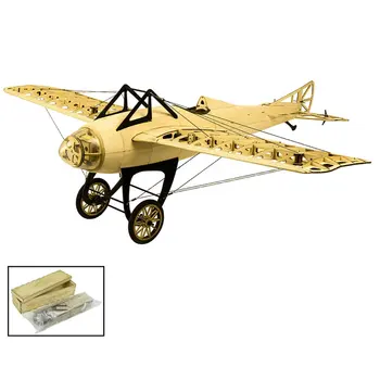 

EP D.M Balsa Wood Training Plane 1.0M Wingspan Biplane RC Airplane Aircraft Model Toys DIY KIT/PNP for Kid