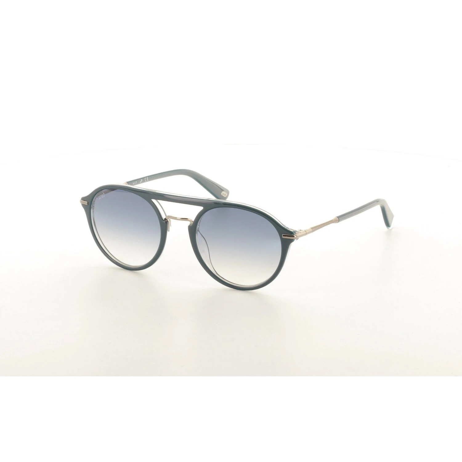 

Unisex sunglasses w 0204 92w bone green organic drop aval 52-21-145 web