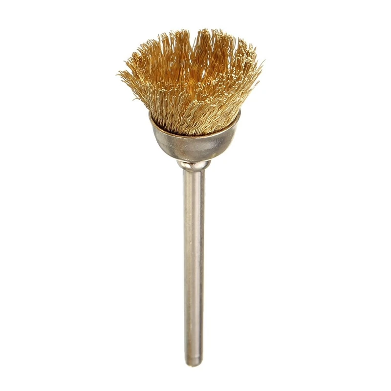 ELEG-45pcs щетка из медной проволоки колеса шлифовальные принадлежности для вращающихся шлифовальных инструментов