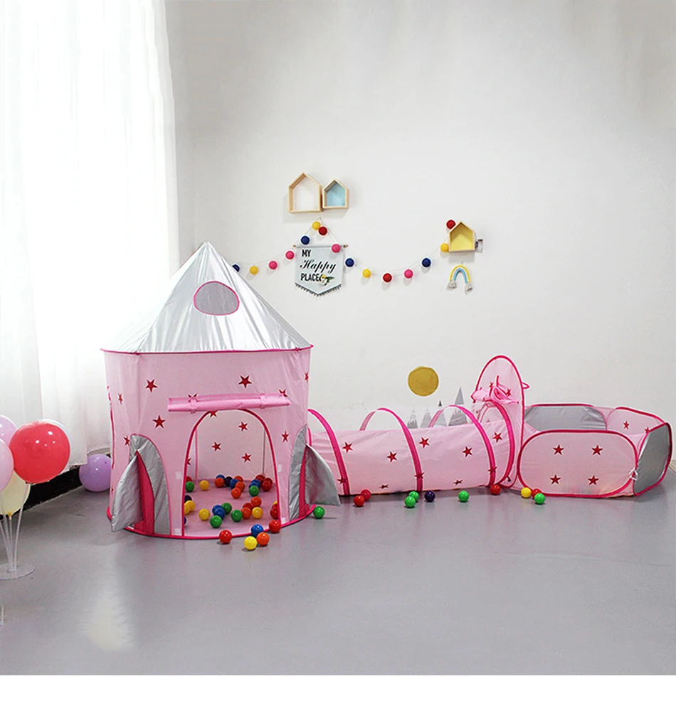 princess tent with tunnel