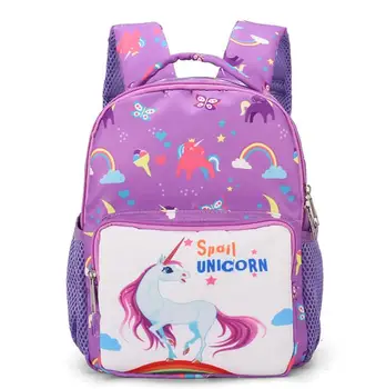

New Unicorn Printed Children School Bag Cute Cartoon Kids Pony Bags Kindergarten Backpack for Boys Girls Baby School Bags
