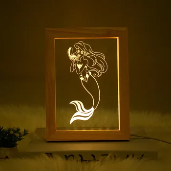 

Home Decoration Personalized 3D Visual Photo Illuminated Photo Frame Decoration Bedroom Home Decoration