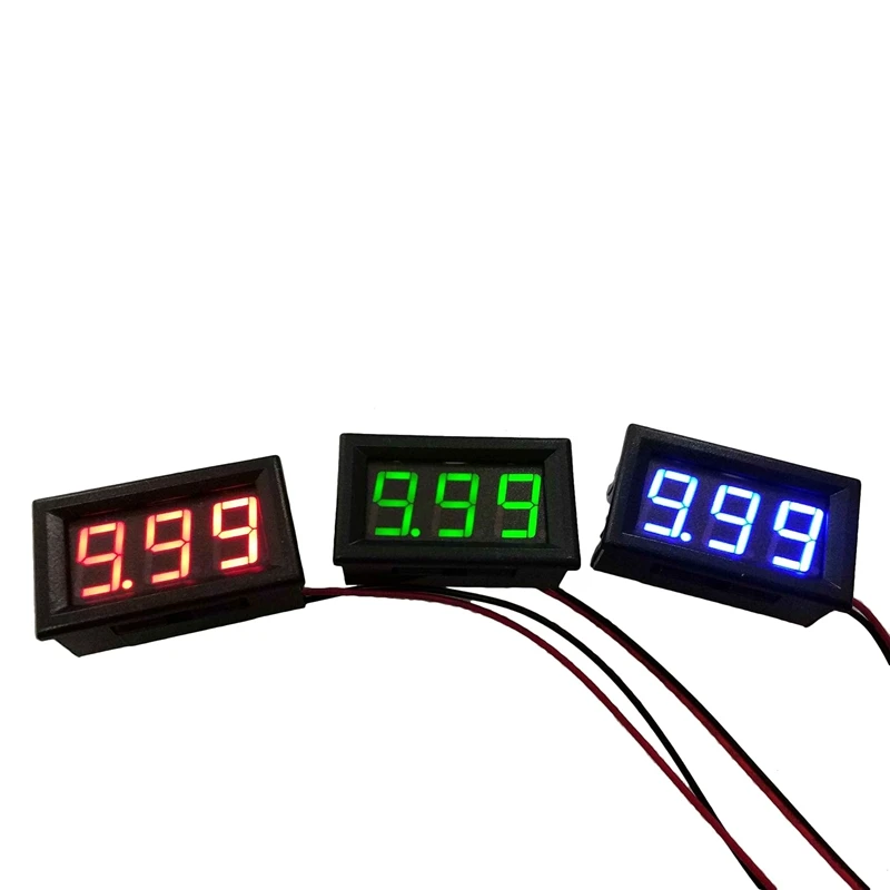 0.56 inch Mini Dc 0V-30V Voltmeter Led Display Volt Meter Digital Panel Meter