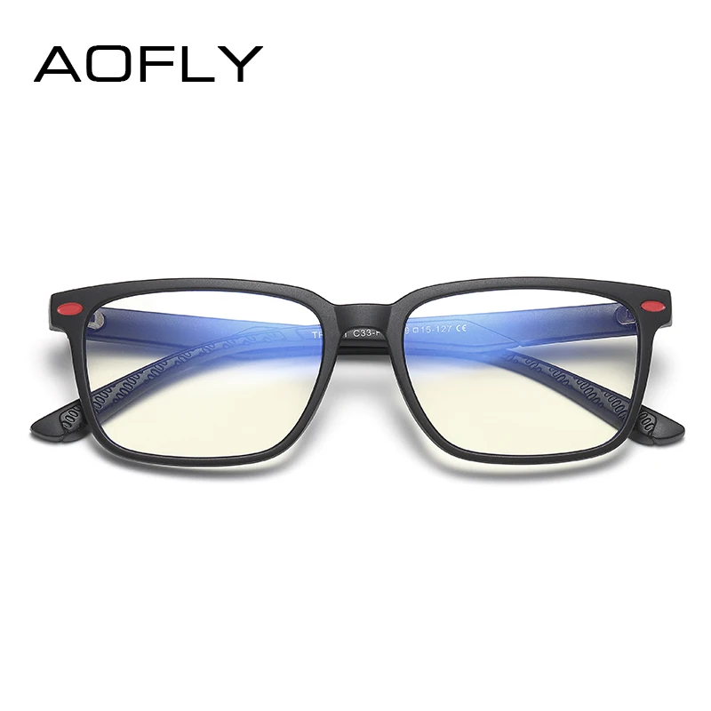 AOFLY бренд дизайн анти синий светильник очки дети оптические детские очки TR90 Гибкая оправа диоптрий очки резиновые UV400