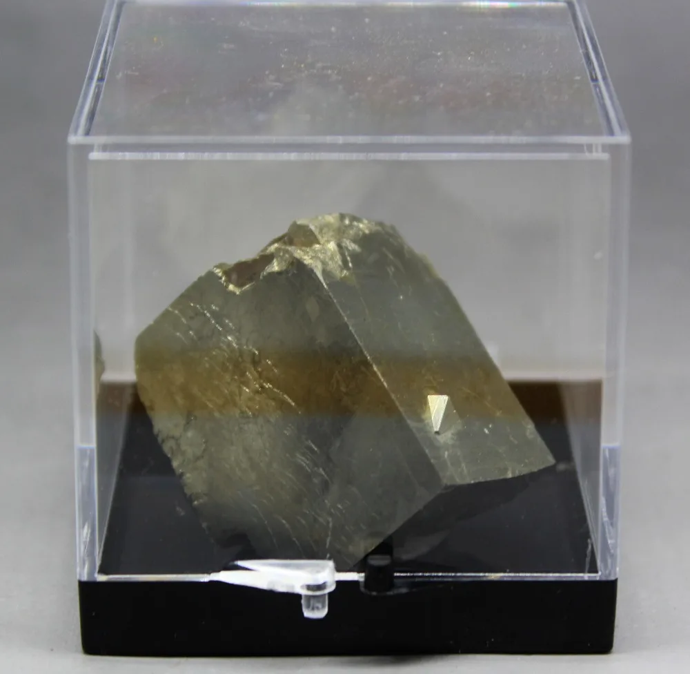 Природный Пирит и кристалл минеральные образцы натуральные камни и Кристальные драгоценные камни кварц отправка образца коробки