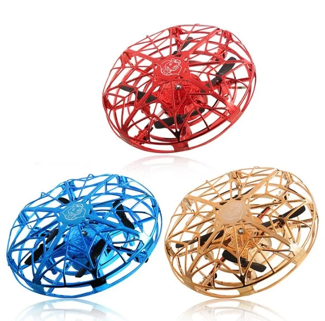 Anti-collision Flying UFO Helicopter Magic Hand UFO Flying Ball Aircraft Sensing Mini RC Drone UFO Induction Aircraft Helicopte