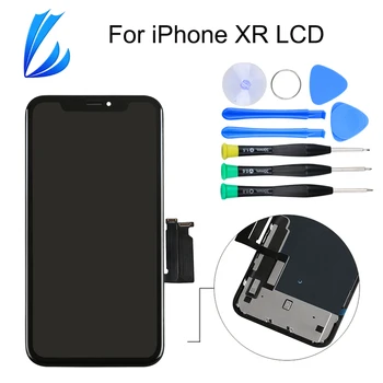 

100% Test Pantalla For iPhone XR Display LCD Touch 3D Force Digitizer For iPhone XR Touch Screen Replacement Assembly Part+Tools