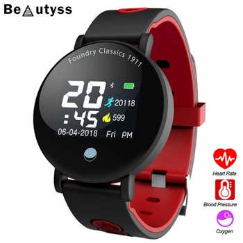 

Beautyss Y6 Smart Watch Blood Pressure Heart Rate Monitor Sport Smart Bracelet Stopwatch Fitness amazfit bip for Men Women