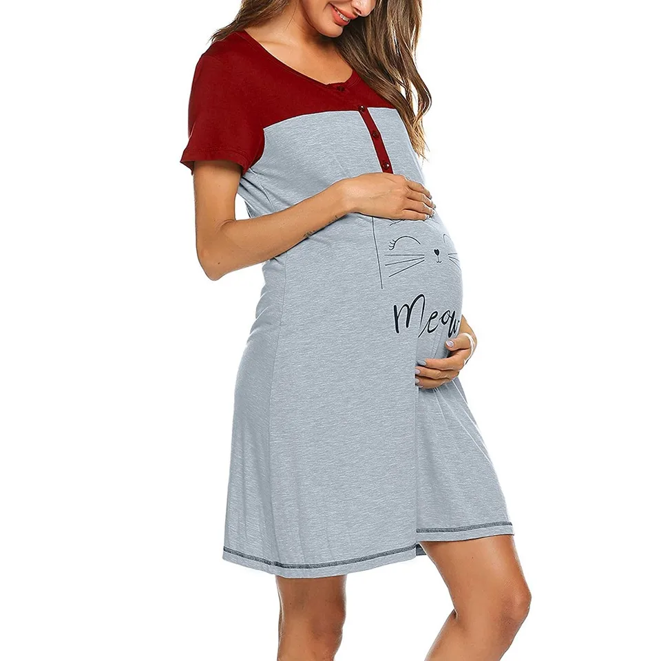 casual breastfeeding dresses