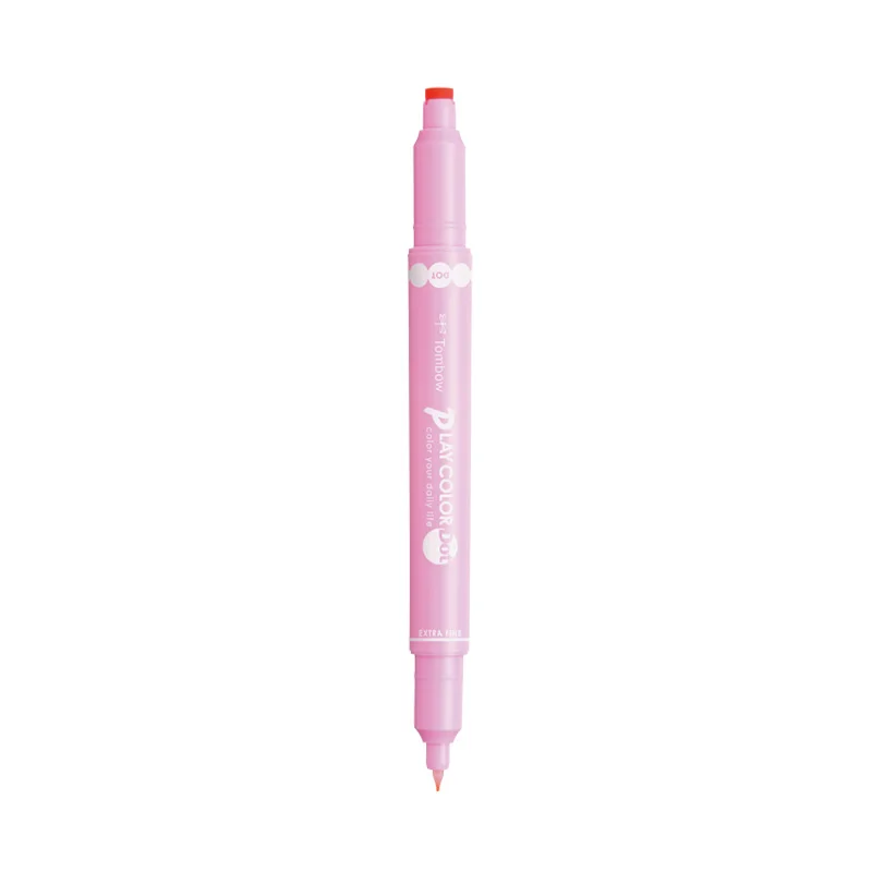 Japan TOMBOW Playcolordot Round Tip Watercolor Pen Thin Fluorescent Markers Dot Marker WS-PD