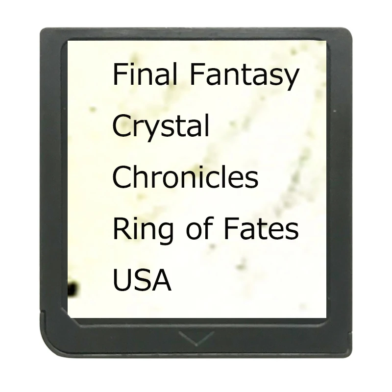 FinalFantasy Crystal Chronicles Ring of Fate DS 3DS 2DS консоль игровая карта видеоигра Картридж Версия США Английский язык