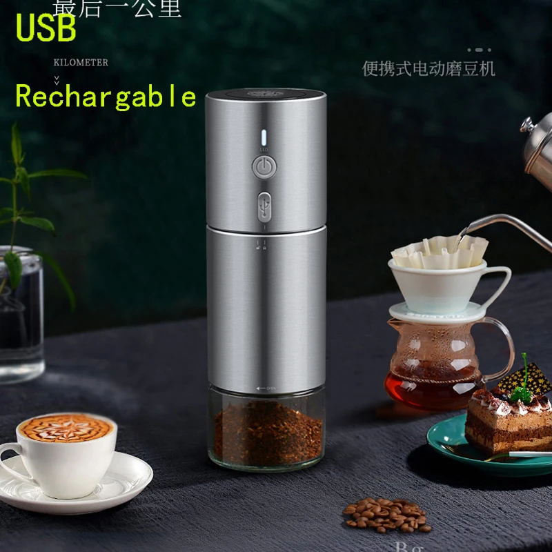 Usb Rechargeable Coffee Mill Portable 