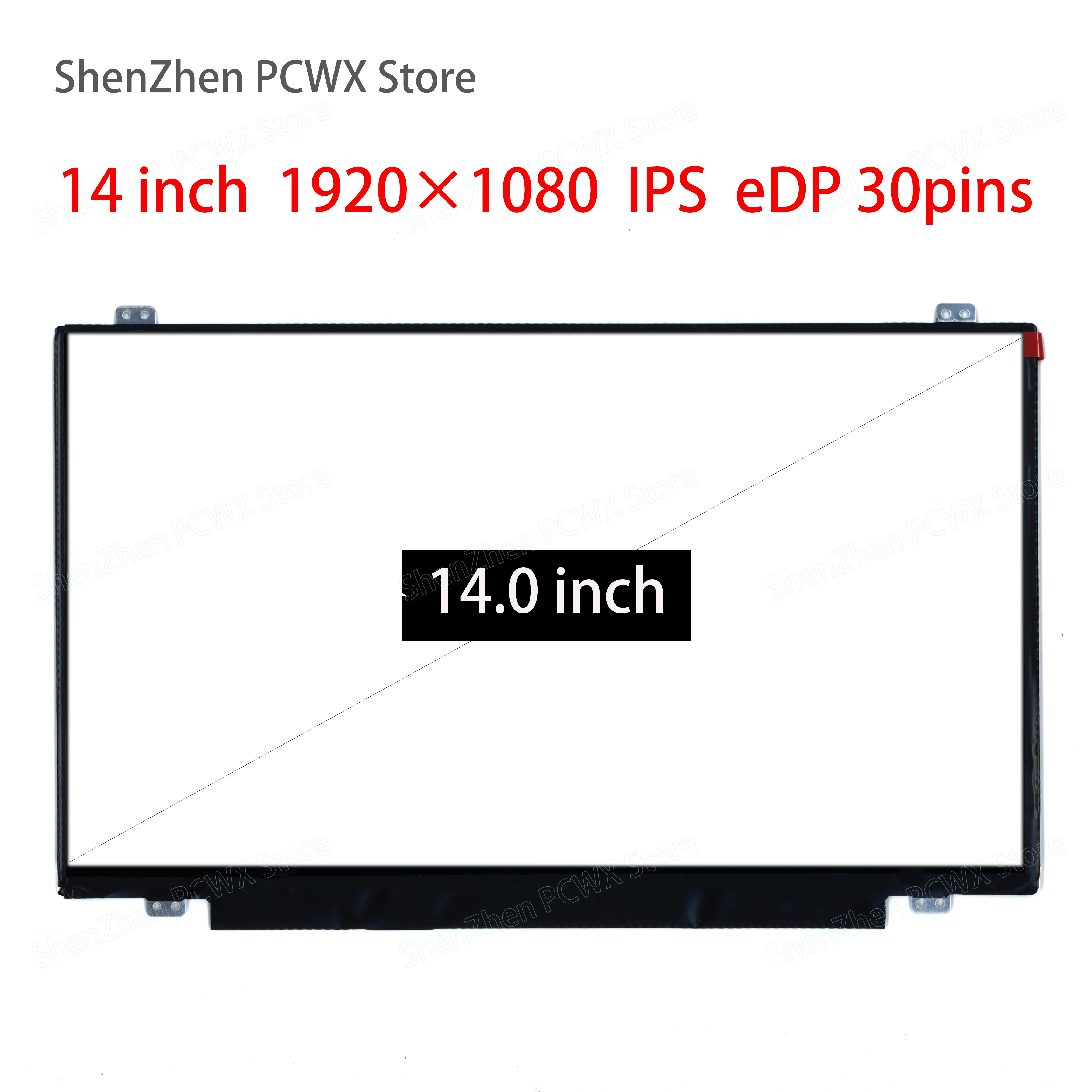 

14.0 inch Laptop LCD Screen for Lenovo thinkpad t440p IPS resolution 1920 * 1080 eDP 30pins LP140WF3-SPD1 LP140WF1-SPK1