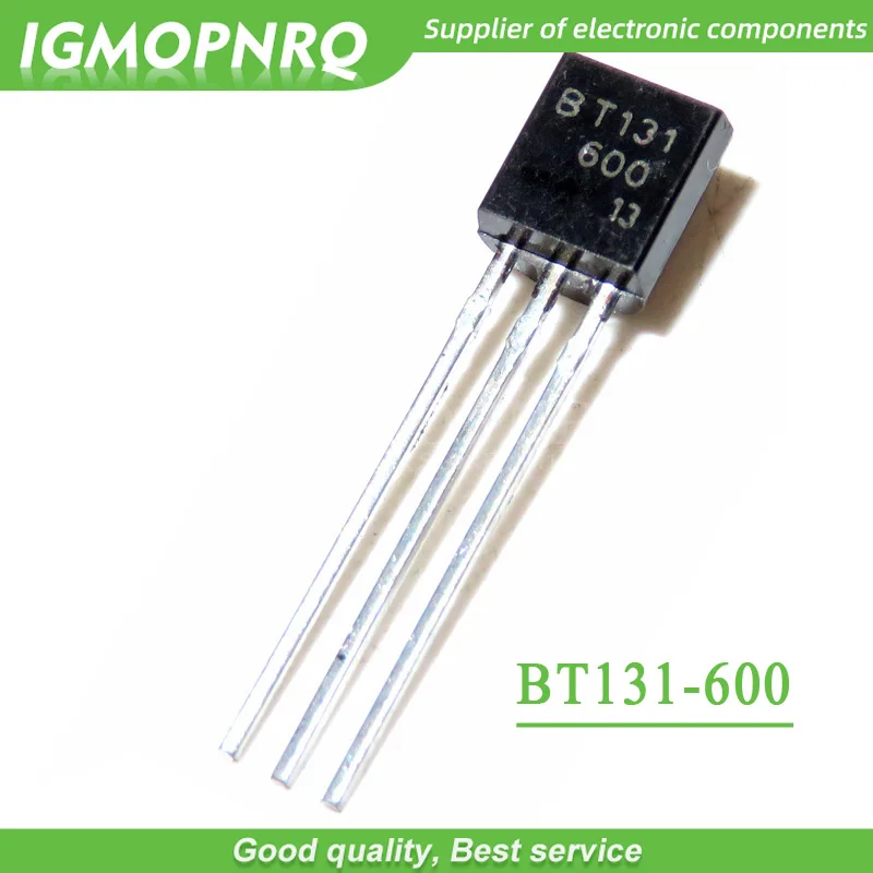 50pcs BT131 600 BT131 TO 92 Triacs 600V 1A new originalc