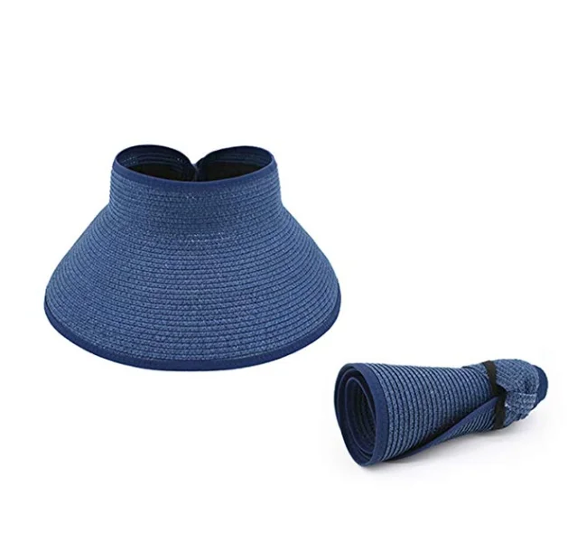 Новинка, весенняя и Летняя женская шляпа, ручная работа, рафия, шляпа от солнца, модная Панама, Свободный Топ, шляпа от солнца, складная и удобная в переноске