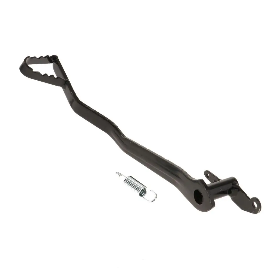 Heavy Duty Black Motorcycle Rear Back Brake Foot Lever Pedal Rod Kit for Kawasaki 50cc 110cc 125cc ATV