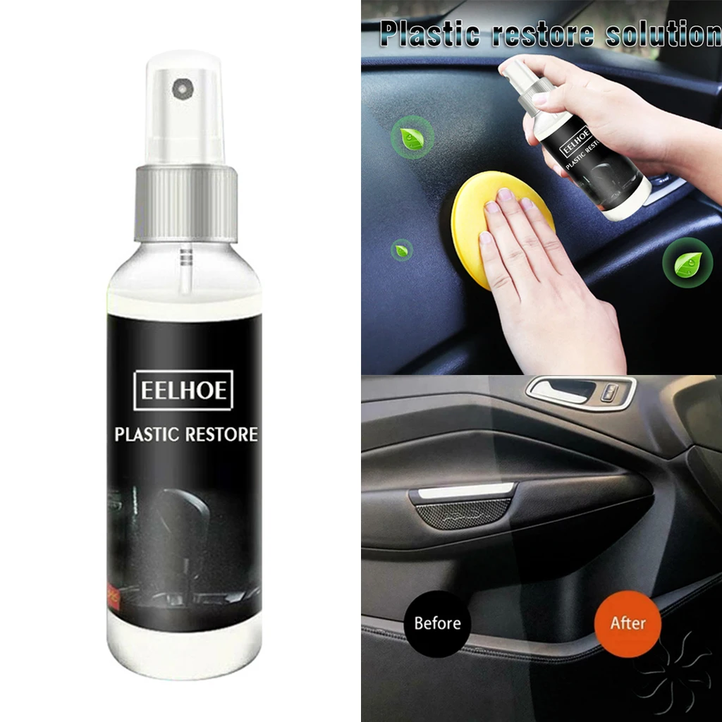 Tohuu Car Interior Cleaner Plastics Parts Refurbish Agent For Cars