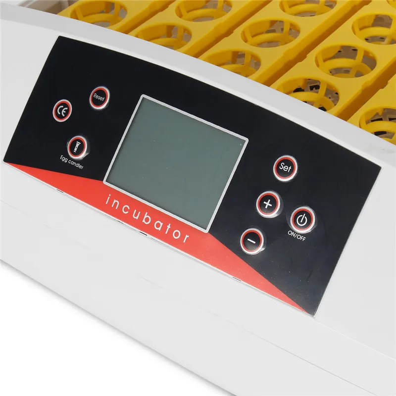 56 Eggs Digital Intelligent Auto Incubator 80W Temperature Control Digital Auto Poultry Hatcher Fully Automatic Home Hatching