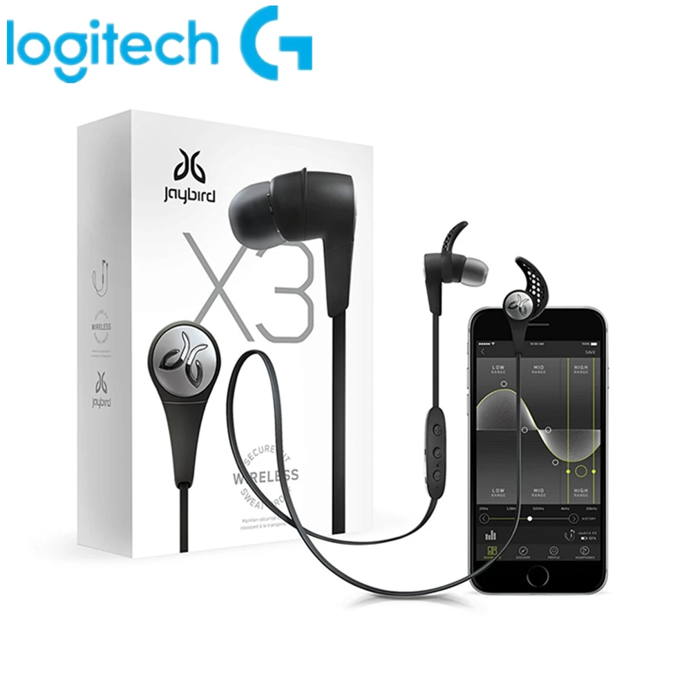 Logitech Jaybird X3 Bluetooth Sport 