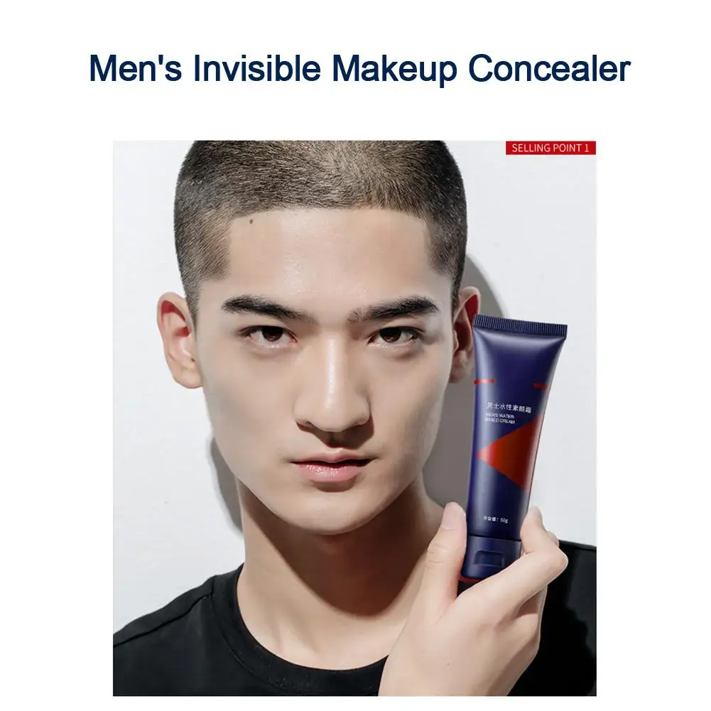 Men s Makeup Concealer Revitalizing Nourishing Cream Non greasy Makeup 5
