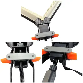 

Rapid Corner Clamp Band Strap Holder Right Angle Fixing Clamp for Picture Frame Drawer Woodworking-30
