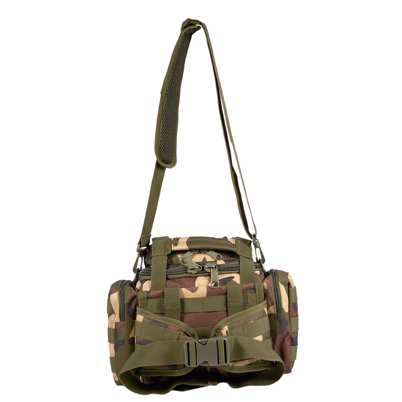 Large-Capacity Road Sub-Package Multi-Purpose Fishing Gear Bag Shoulder Diagonal Pockets Fishing Bait Bag