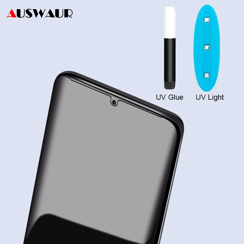 

UV Liquid Tempered Glass Screen Protector for Huawei P20 P30 Lite Pro Mate 20 30 Lite Pro UV Glass 2pcs/set