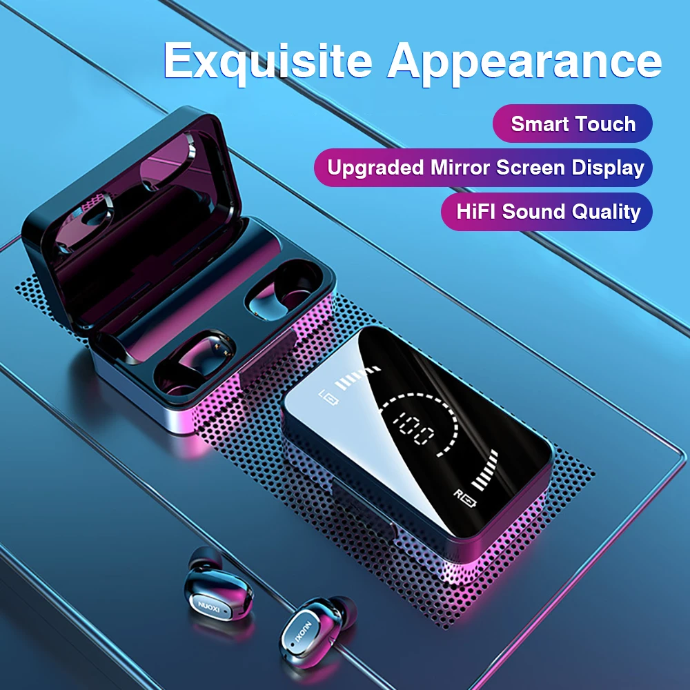 TWS Bluetooth 5.0 Headphone 9D Stereo 