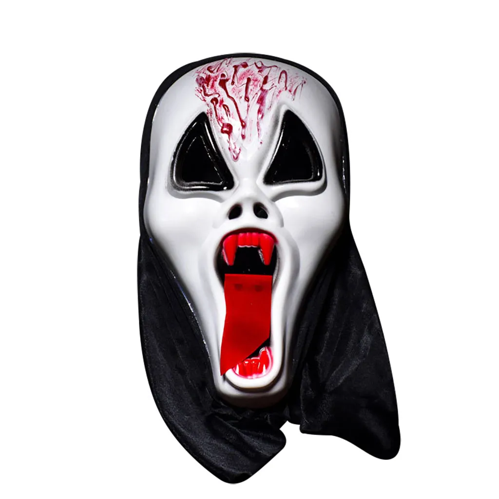 1 шт. привидение Хэллоуин страшное лицо искусственное Обложка для детей дневные