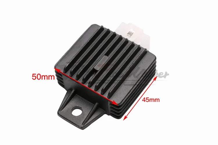 Аксессуары мотоцикла 12V регулятор напряжения Выпрямитель подходит для 50 90 110 120cc