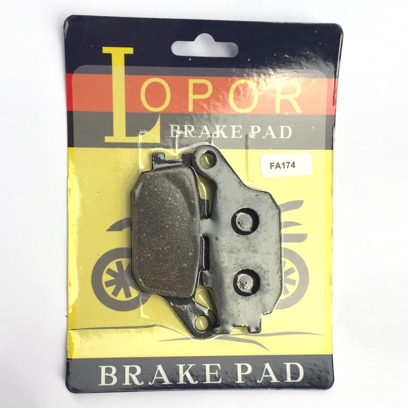 

Motorcycle Rear Brake Pad for Suzuki V-Strom 650 XF650 GSR750 GSX-S750 DL1000 SV1000 GSF1250 GSX1250 DAYTONA 600 SPEED 600