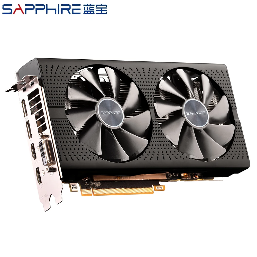  SAPPHIRE AMD Video Card Radeon RX 580 4GB 256bit Gaming PC Graphics Cards GPU RX580 4GB GDDR5 Gamin