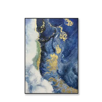 

modern art picture designer home decor Hand drawn abstract oil painting on canvas wall art poster for living room sofa entrance