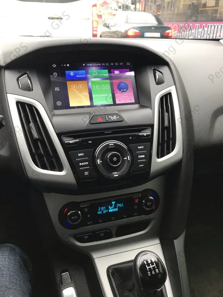 Excellent Android 9.0 PX5 4+64GB car DVD player Built-in DSP Car multimedia Radio For FORD FOCUS 2012-2016 GPS Navigation Audio Video 7