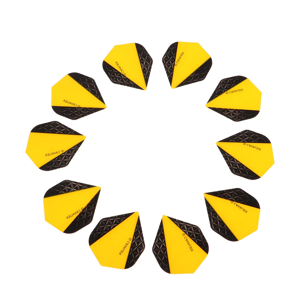 10Pcs Standard Shape Flights PET Extra Tough Thick Tail Accessories Dart Flights 10Pcs Standard Shape Flights PET Extra Tough Thick Tail Accessories Dart Flights
