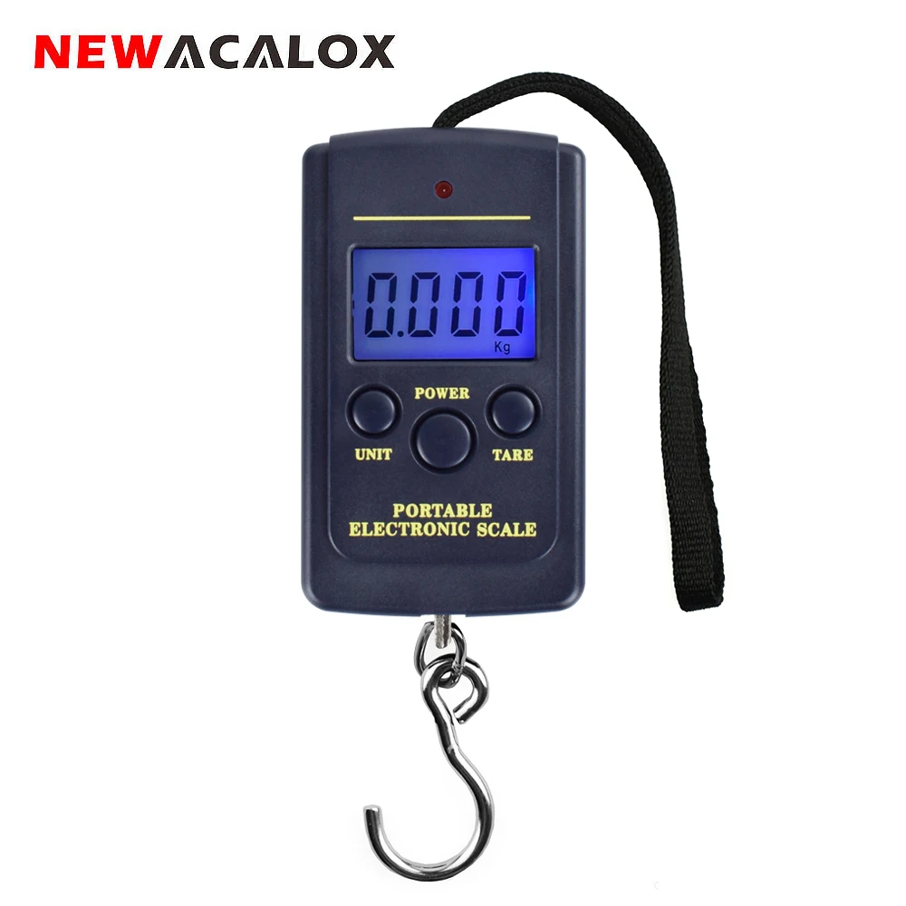 1pc Portable Digital Scale: Accurately Weigh Fish, Bags & Luggage - Plus a  Hanging Hook for Fishing Accessories!