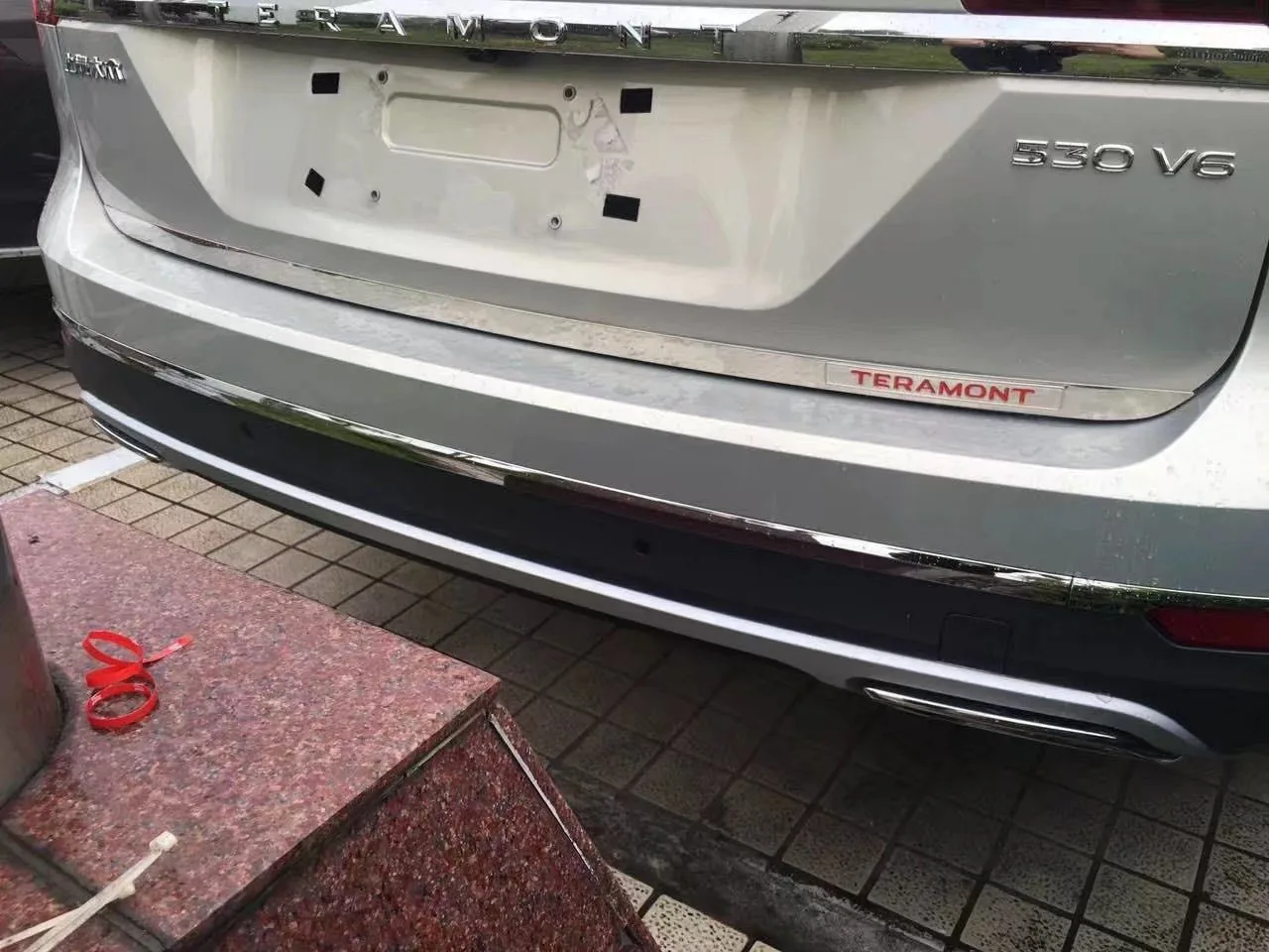 19-Audi Q3 Rear Air Vent Q3 Only Modified Rear Air Outlet Sequin Decoration